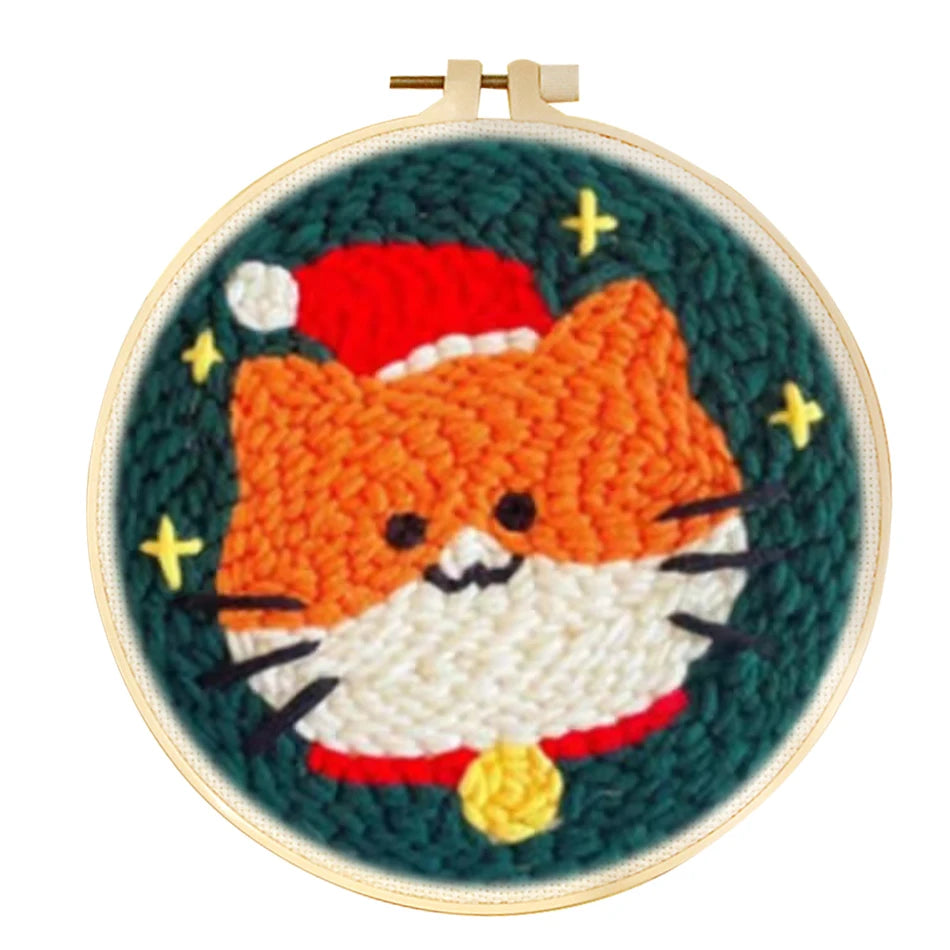 DIY Punch Needle Embroidery Kit for Beginners