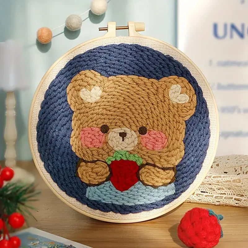 DIY Punch Needle Embroidery Kit for Beginners