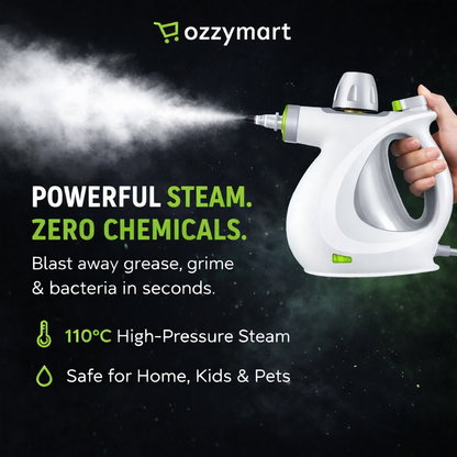 SteamBlitz – Pressurized Handheld Steam Cleaner