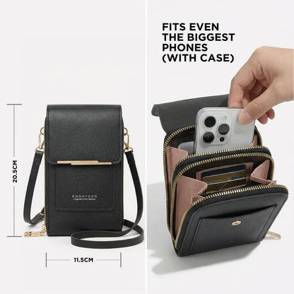 SecureTouch Crossbody Shoulder Bag