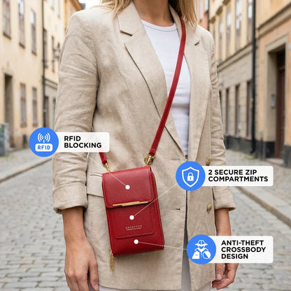SecureTouch Crossbody Shoulder Bag